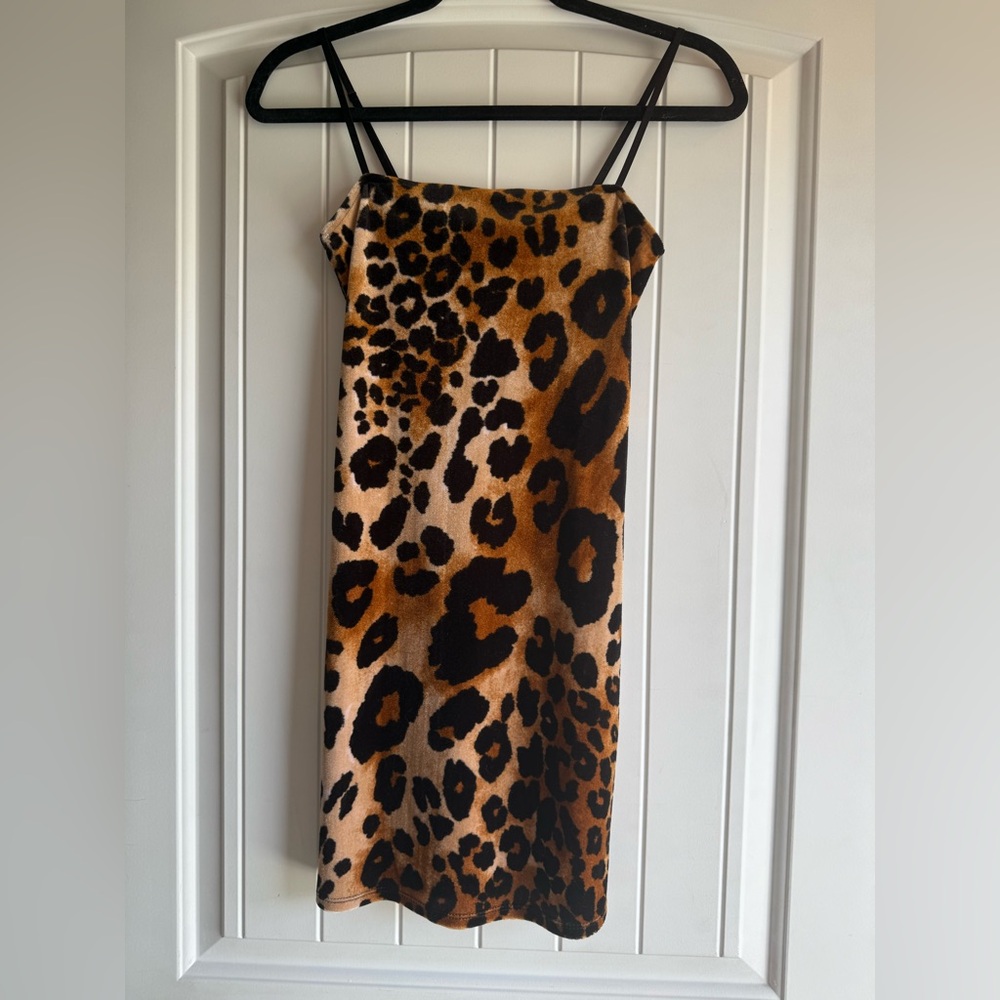 Forever 21 Cheetah Print Dress